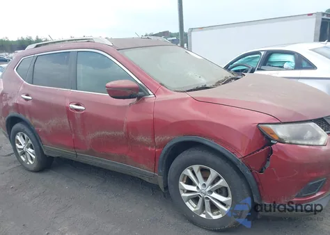 2016 Nissan Rogue Sv from USA, damaged, VIN KNMAT2MV3GP600638